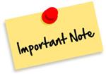 Important Note 